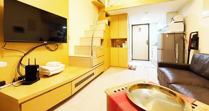 STARJOPHIEL- Cozy Loft Apartment near MRT Zhongshan