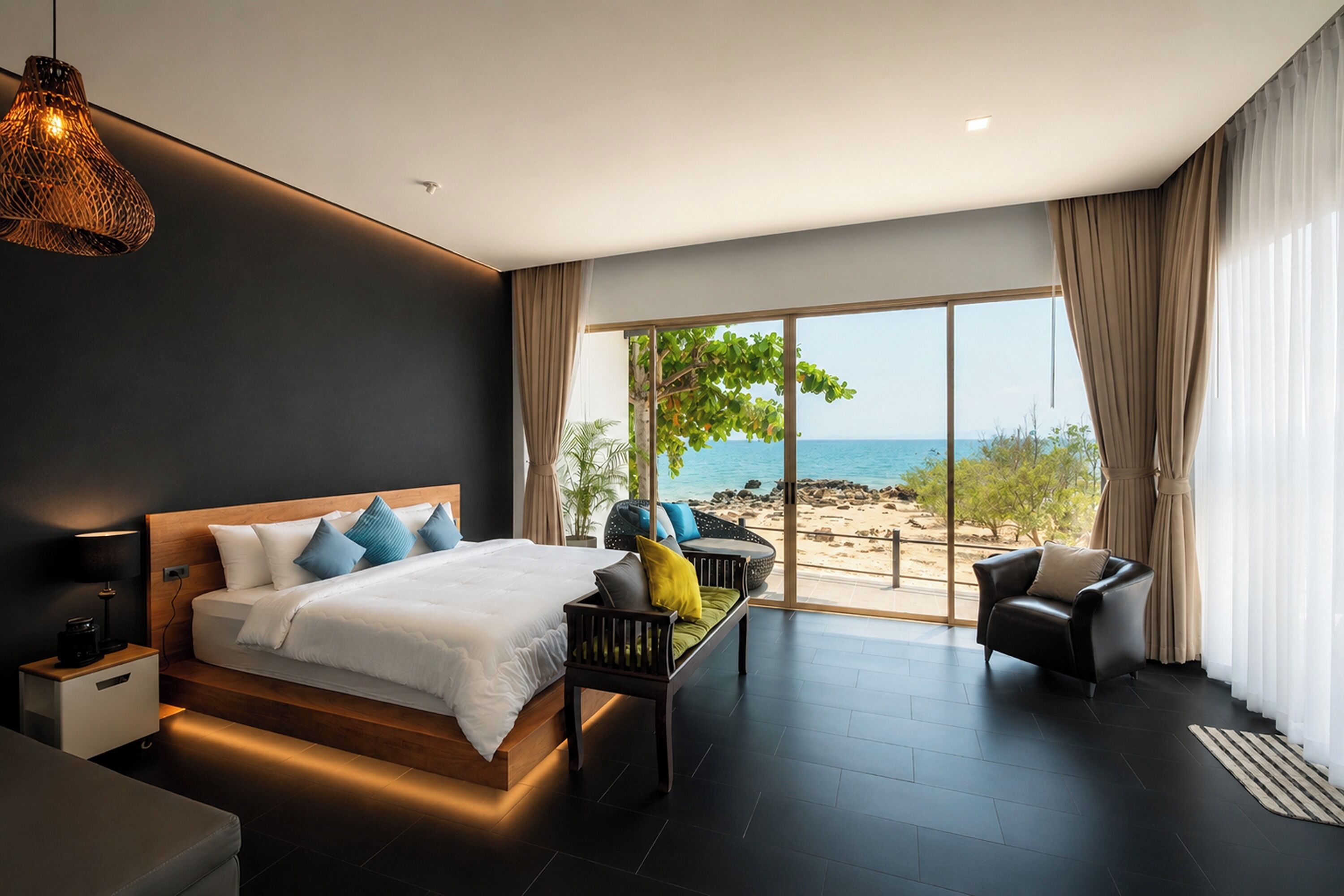 Grand-Zimmer, Meerblick