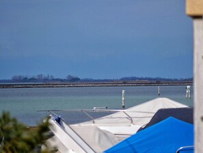 Blick von der Unterkunft