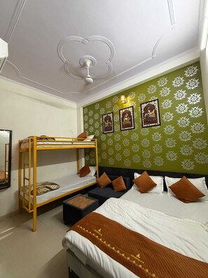Deluxe Quadruple Room | Free WiFi - Hotel Aditya Raj (Khatoo)