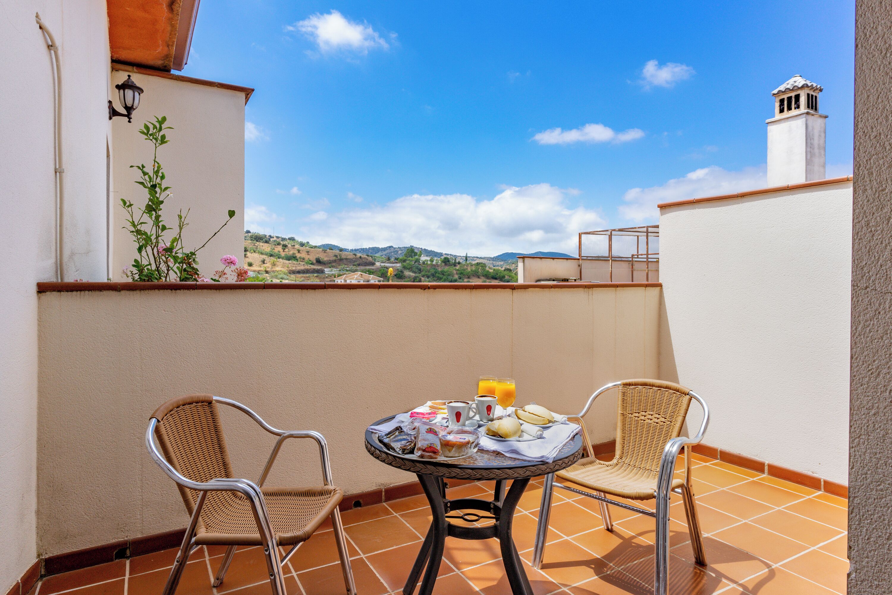 Suite Confort, vistas a la montaña | Terraza o patio