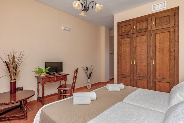 Insonorización, wifi gratis y ropa de cama 