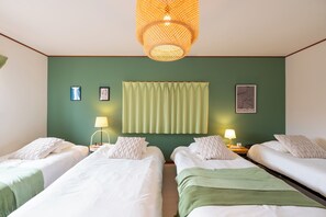 3 dormitorios, tabla de planchar con plancha, wifi y ropa de cama