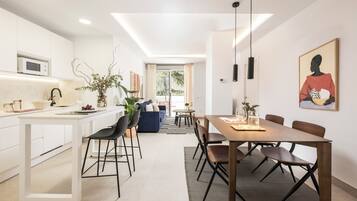 Appartement Familial, 2 chambres | Restauration