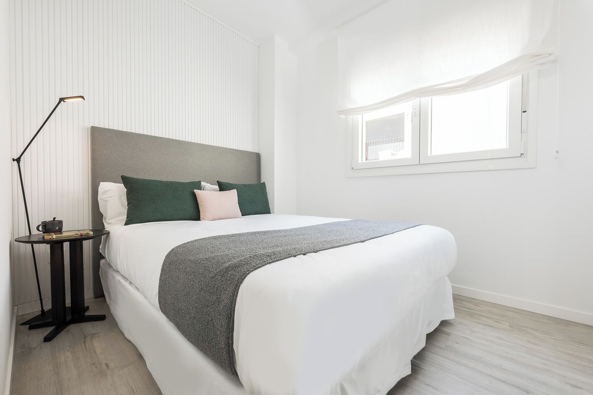 Family Apartment, 2 Bedrooms | Down comforters, laptop workspace, blackout drapes, soundproofing