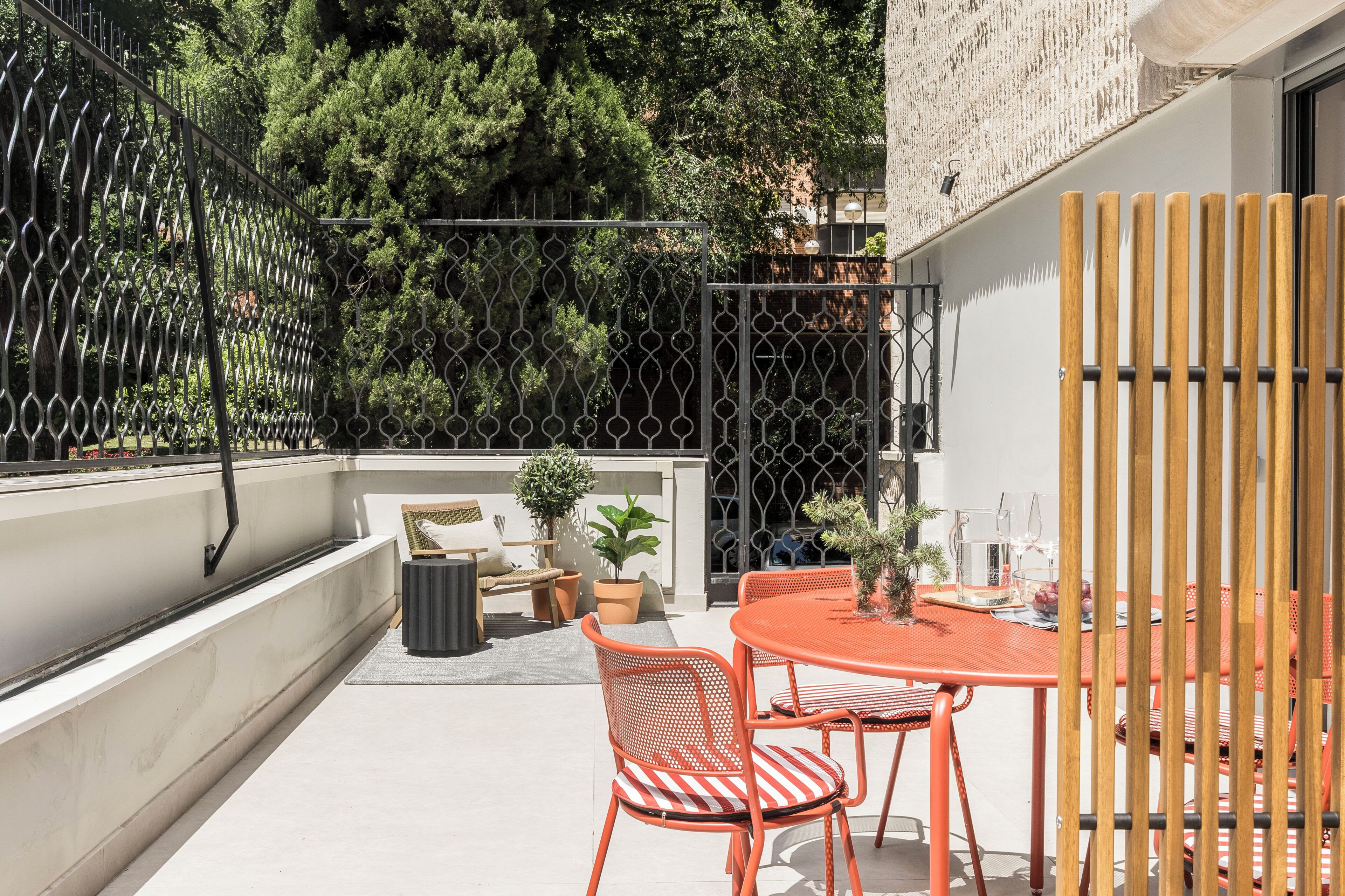Familienapartment, Terrasse | Speisen im Freien