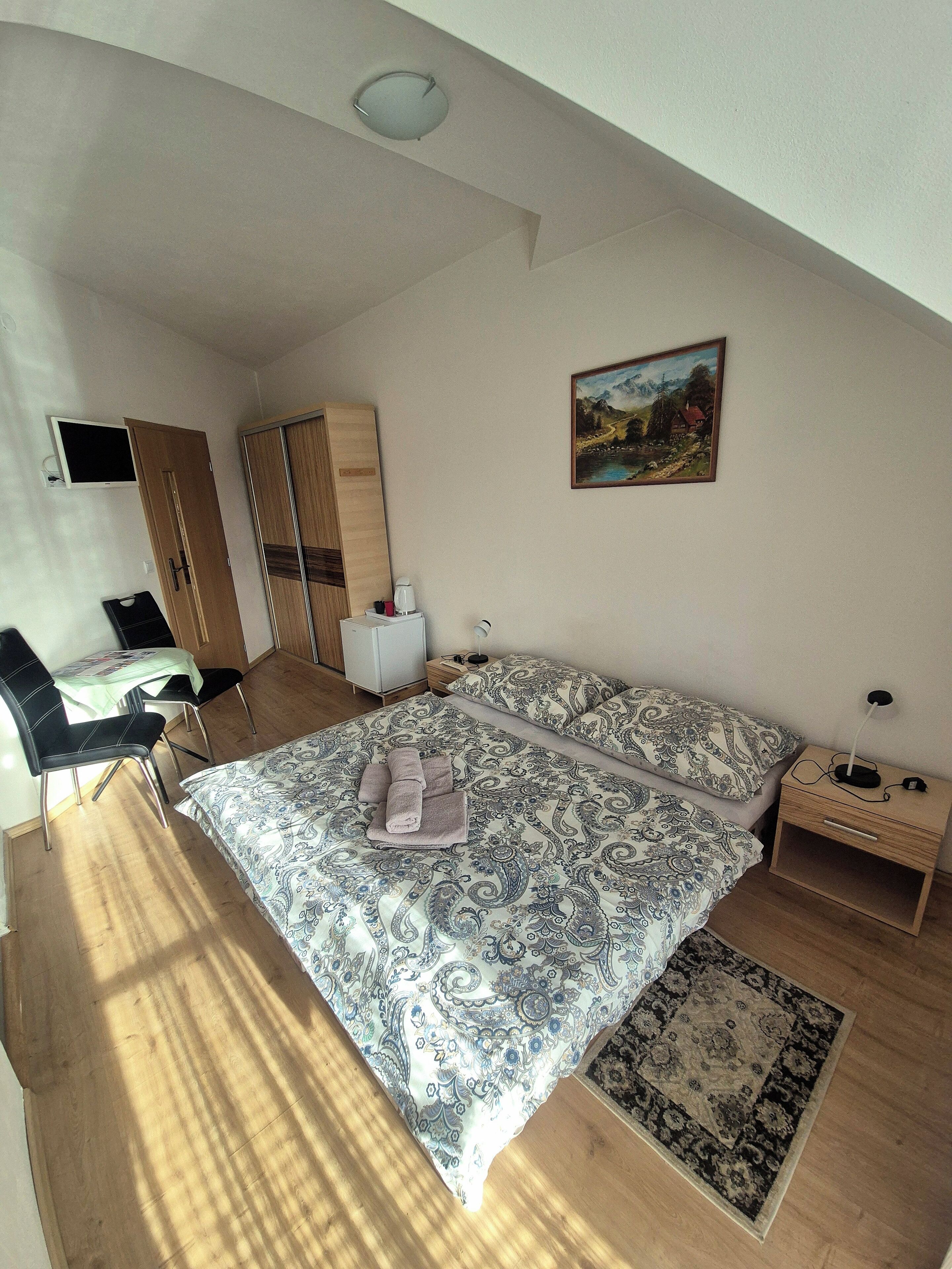 Chambre Double Économique, patio