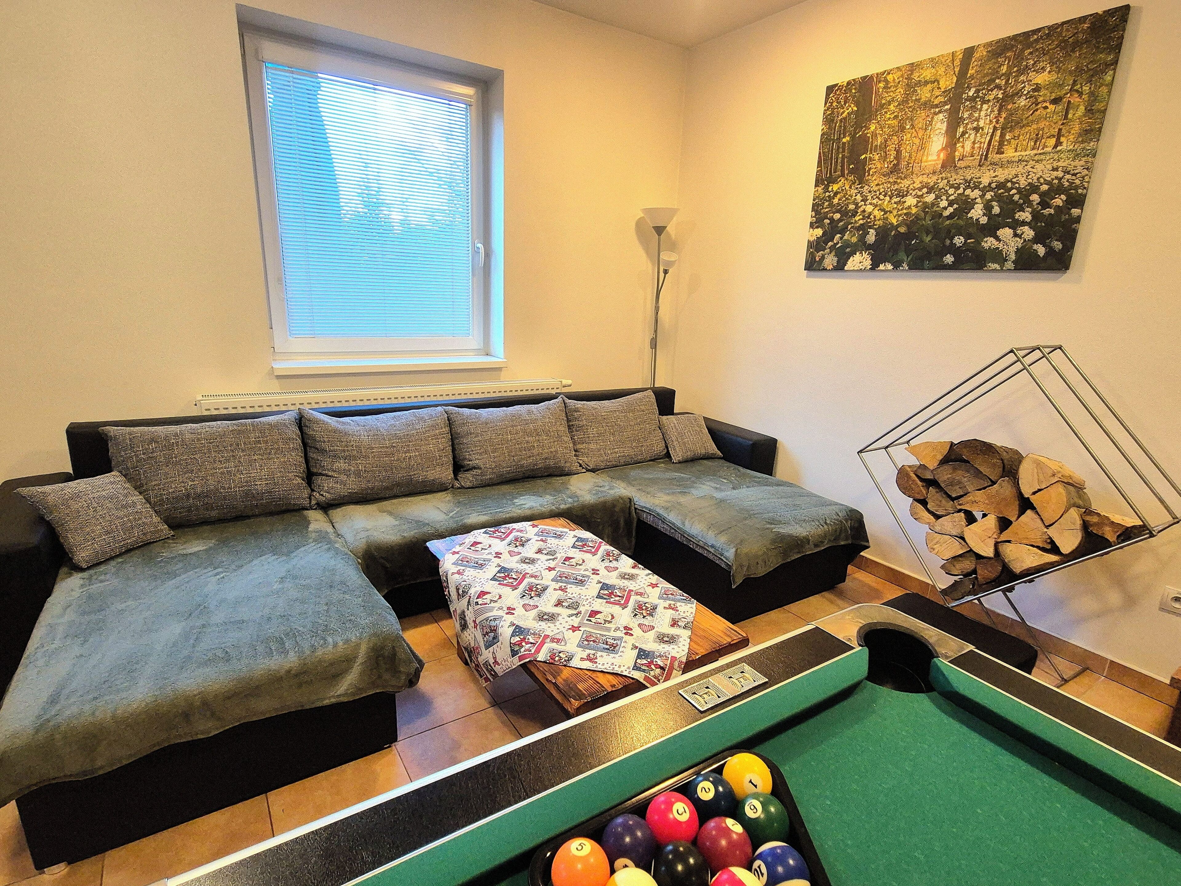Family Suite, Patio, Courtyard View | Game room