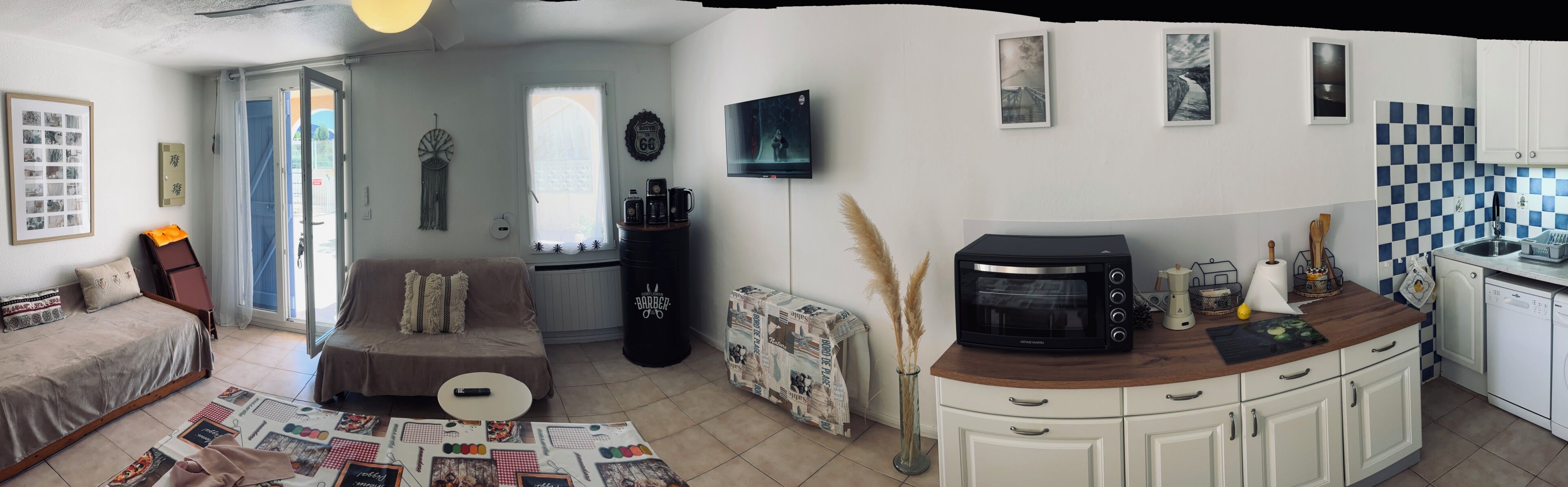 1 dormitorio, tabla de planchar con plancha, cuna de viaje y wifi gratis
