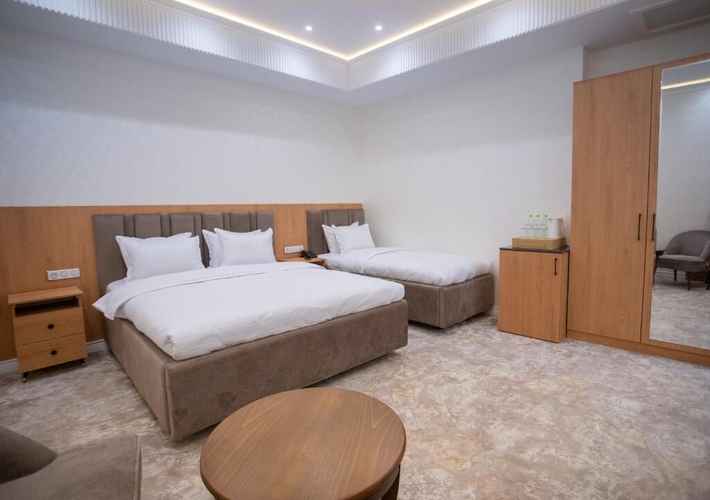 In-room safe, desk, laptop workspace, blackout drapes