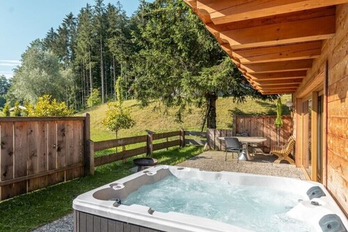 Cabin in Ainring with swimming pool