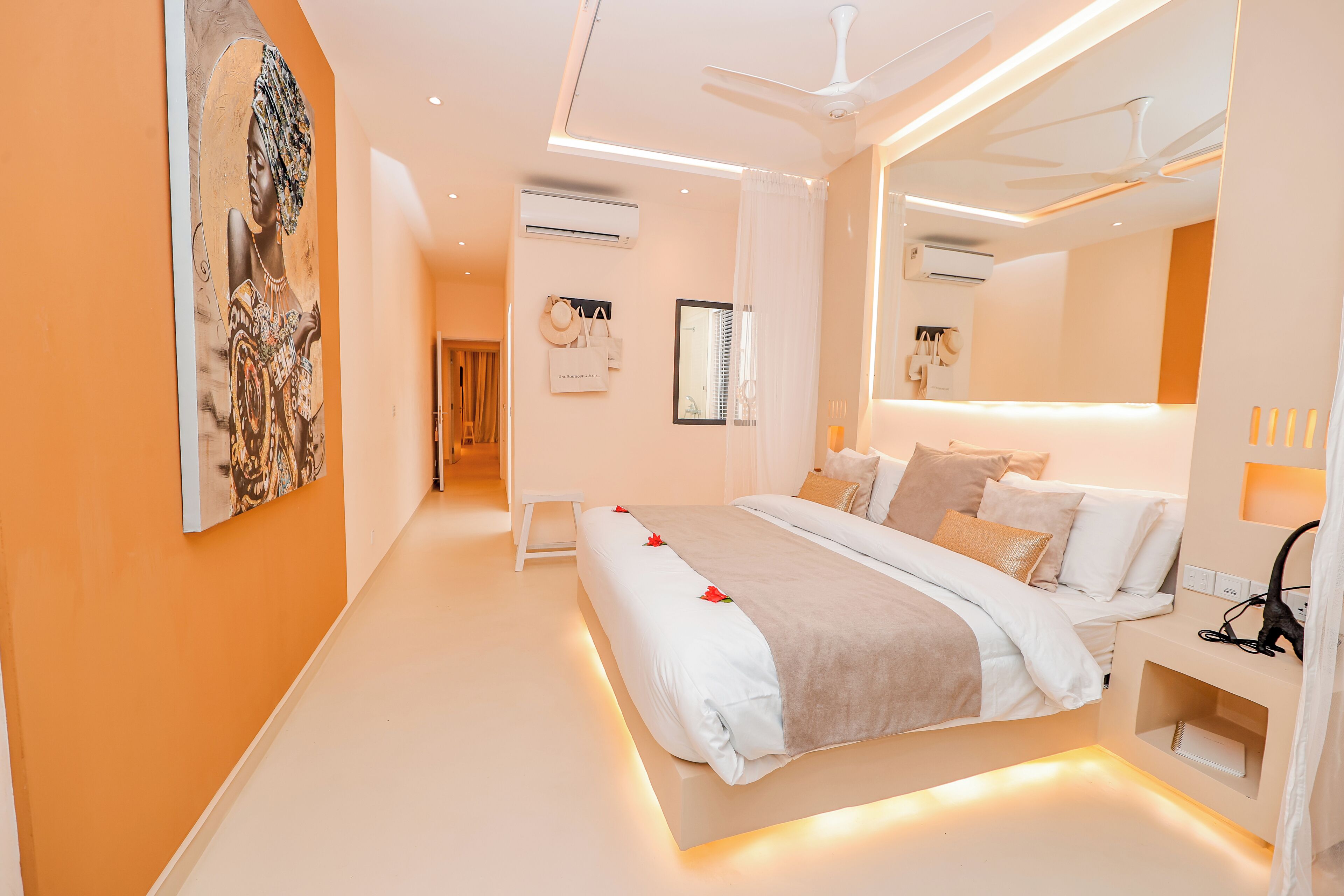 Penthouse Luxe, vue océan | Coffres-forts dans les chambres, Wi-Fi gratuit