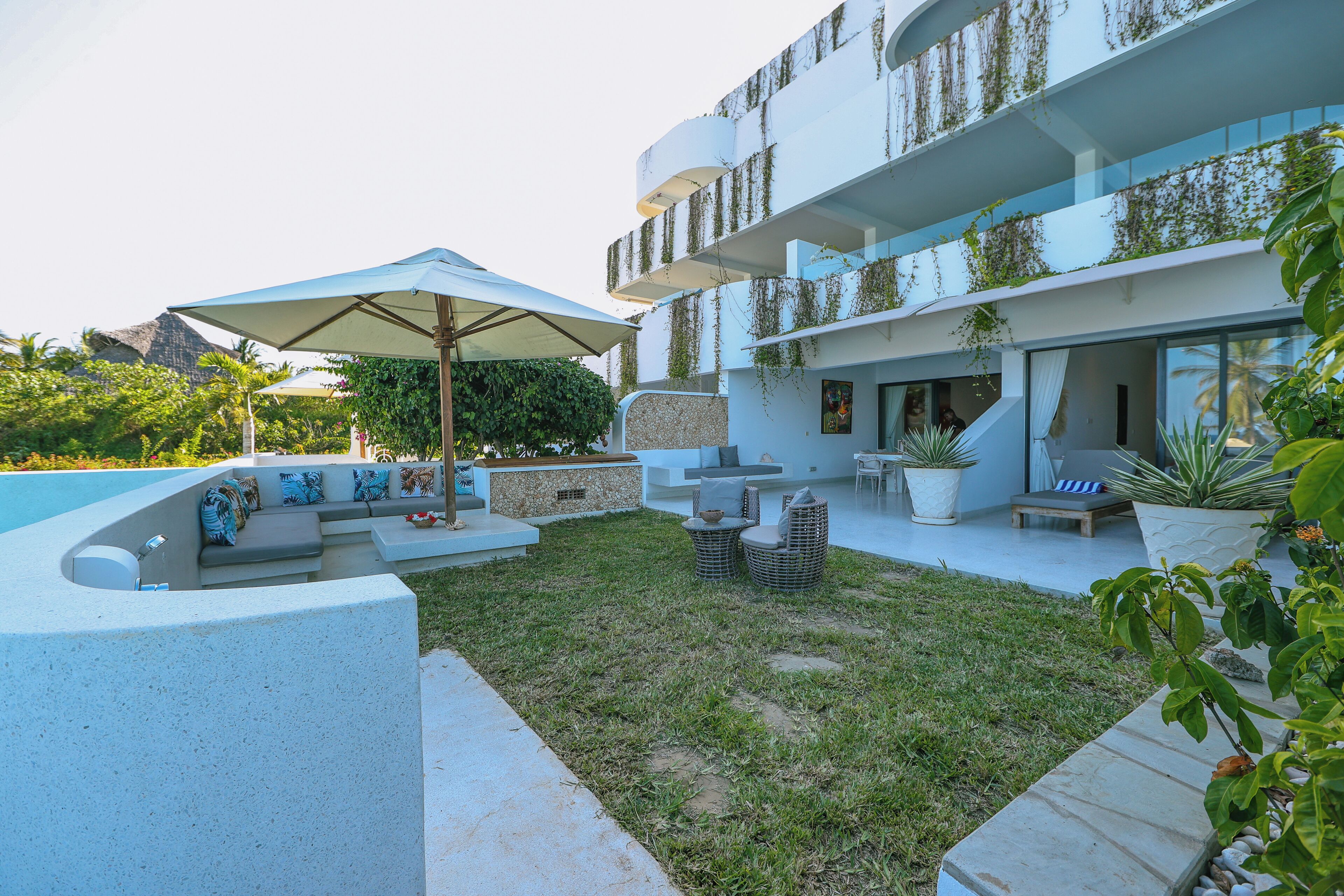 Deluxe Apartment, 3 Bedrooms, Sea View | Teres/patio