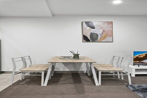 Dining - Elevated 1-Bed Retreat Near Crown (Southbank)
