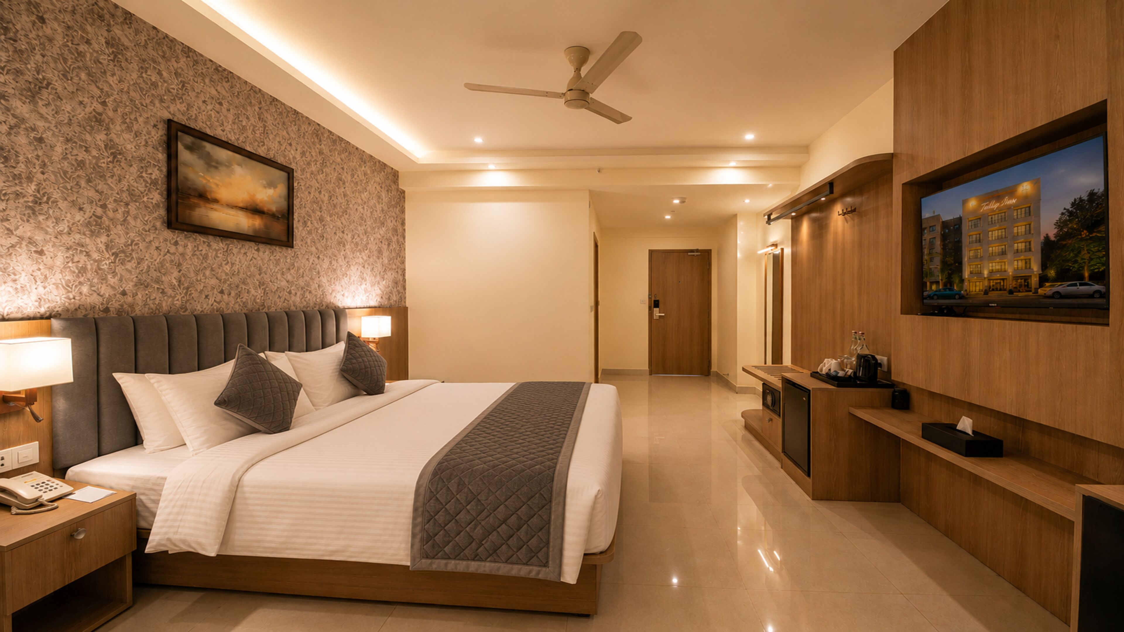 Deluxe Double Room | In-room safe, desk, laptop workspace, soundproofing