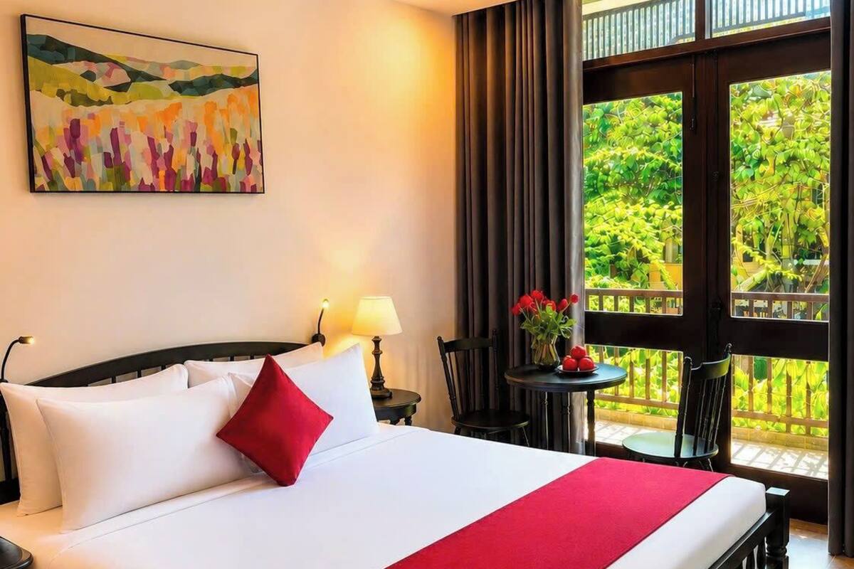 Phòng đôi Executive, ban công, quang cảnh thành phố | Minibar, két bảo mật tại phòng, màn/rèm cản sáng