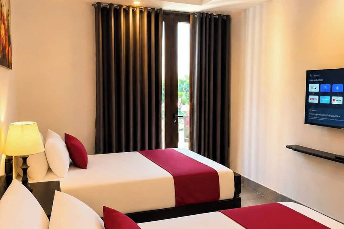 Phòng 2 giường đơn Executive, quang cảnh thành phố | Minibar, két bảo mật tại phòng, màn/rèm cản sáng