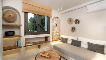 Suite – deluxe, sjøutsikt | Innvendig
