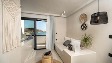 Suite Deluxe, vista mare | Interni