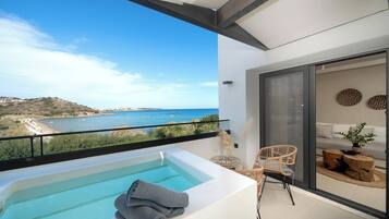 Deluxe-suite - havudsigt | Privat pool