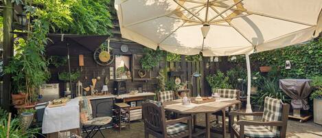 Restauration en plein air