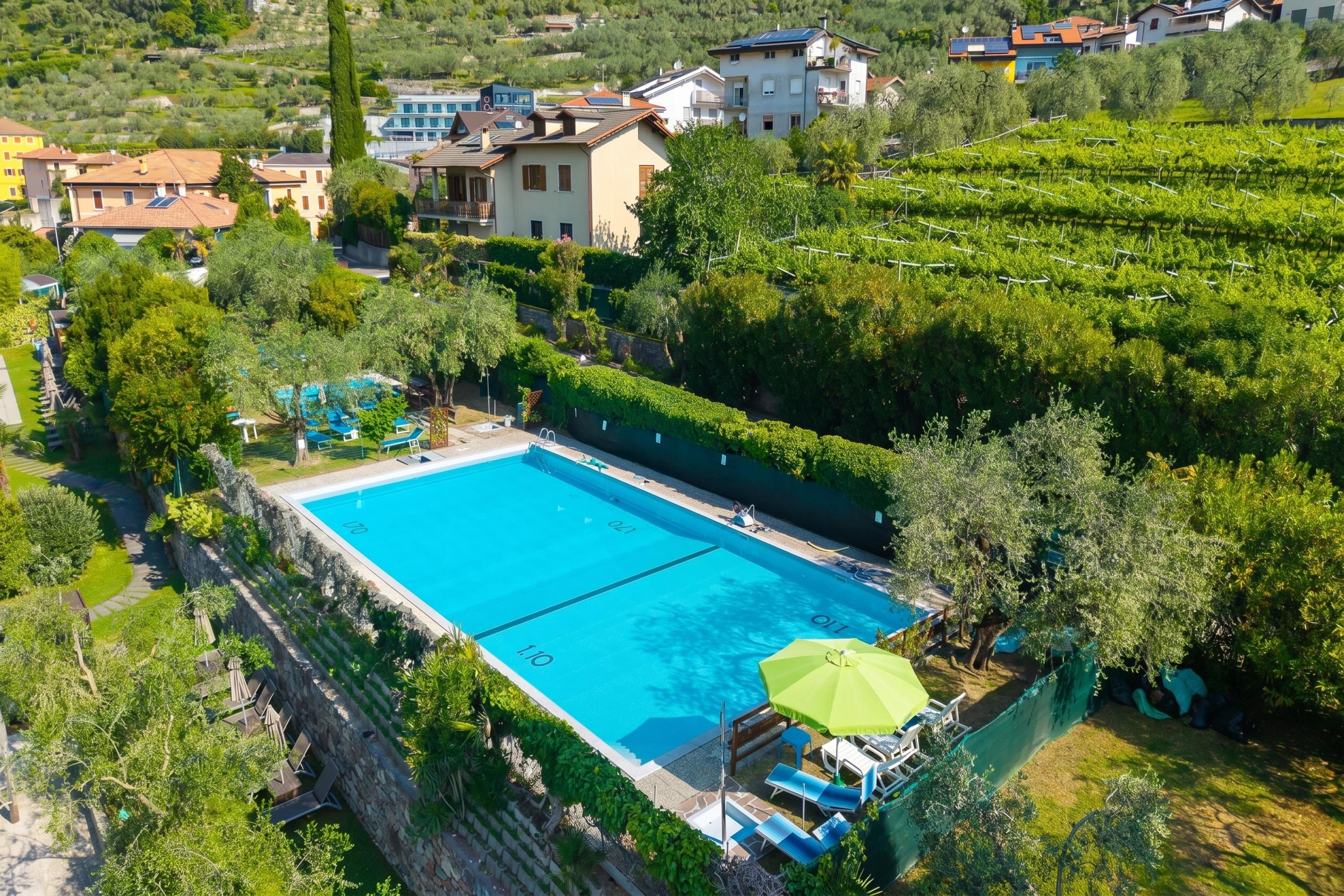 Seasonal outdoor pool