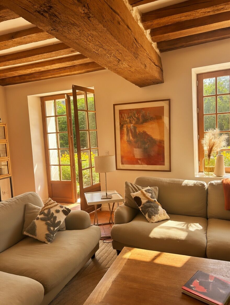 Fernseher, Kamin