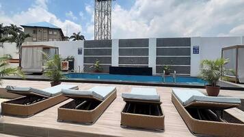 Comfort Apartment, Balcony, City View | Pool