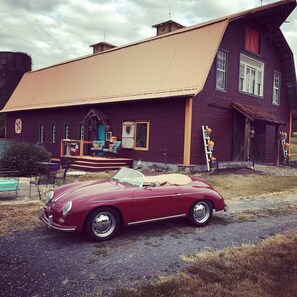 Exterior - Unique Barn Stay w/ Farm Views & Game Room NC (Winston-Salem)