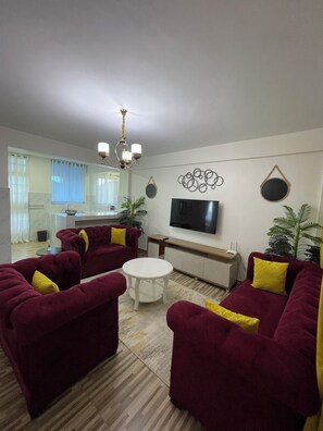Appartamento Comfort, balcone | Area soggiorno