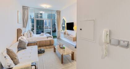 Gogoto6 Premium Studio Burj Khalifa & Canal View