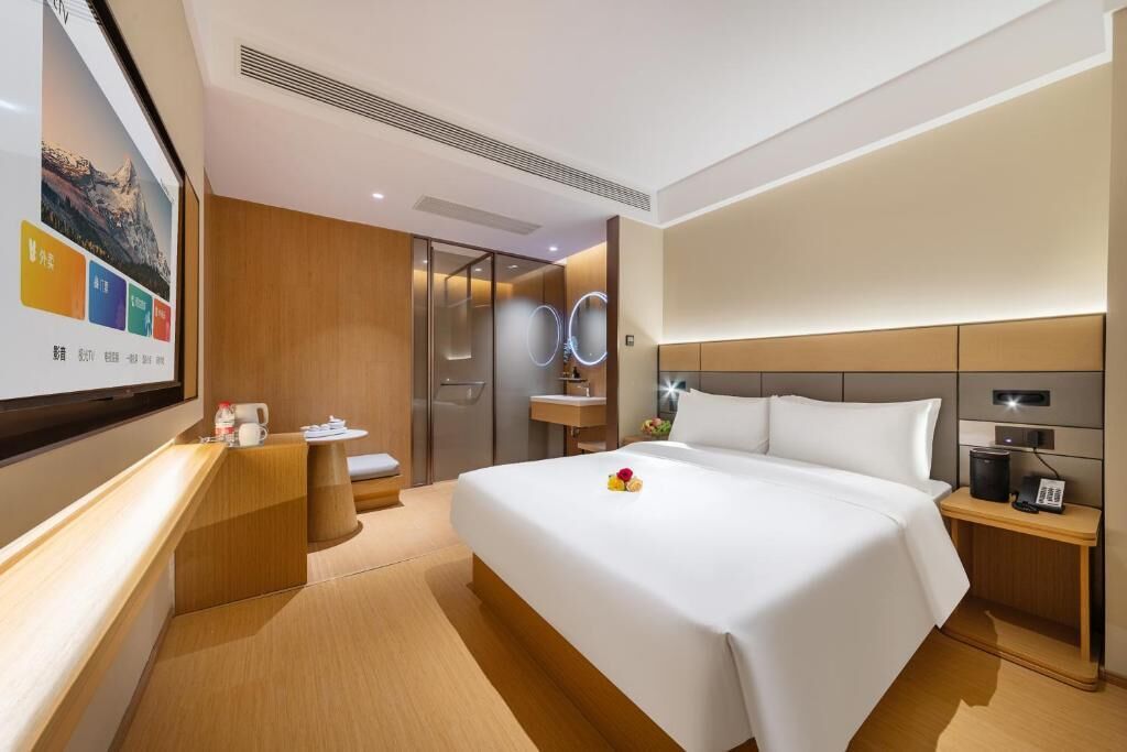 Blackout drapes, soundproofing, iron/ironing board, free WiFi