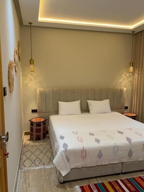 Blackout drapes, soundproofing, iron/ironing board, free WiFi - Riad Villa Alain (Nouaceur)
