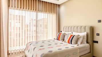 Habitación Confort | Cortinas opacas y sistema de insonorización