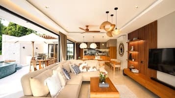 AQUAMARINE Zen Hillside Oceanview | Area keluarga