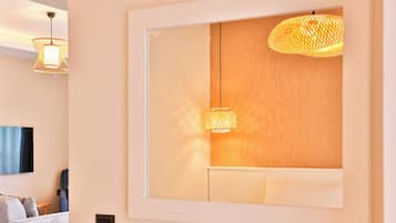 Classic-Apartment, 2 Schlafzimmer, Nichtraucher, eingeschränkter Meerblick | Innenbereich