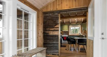Modern mountain cabin in Gol