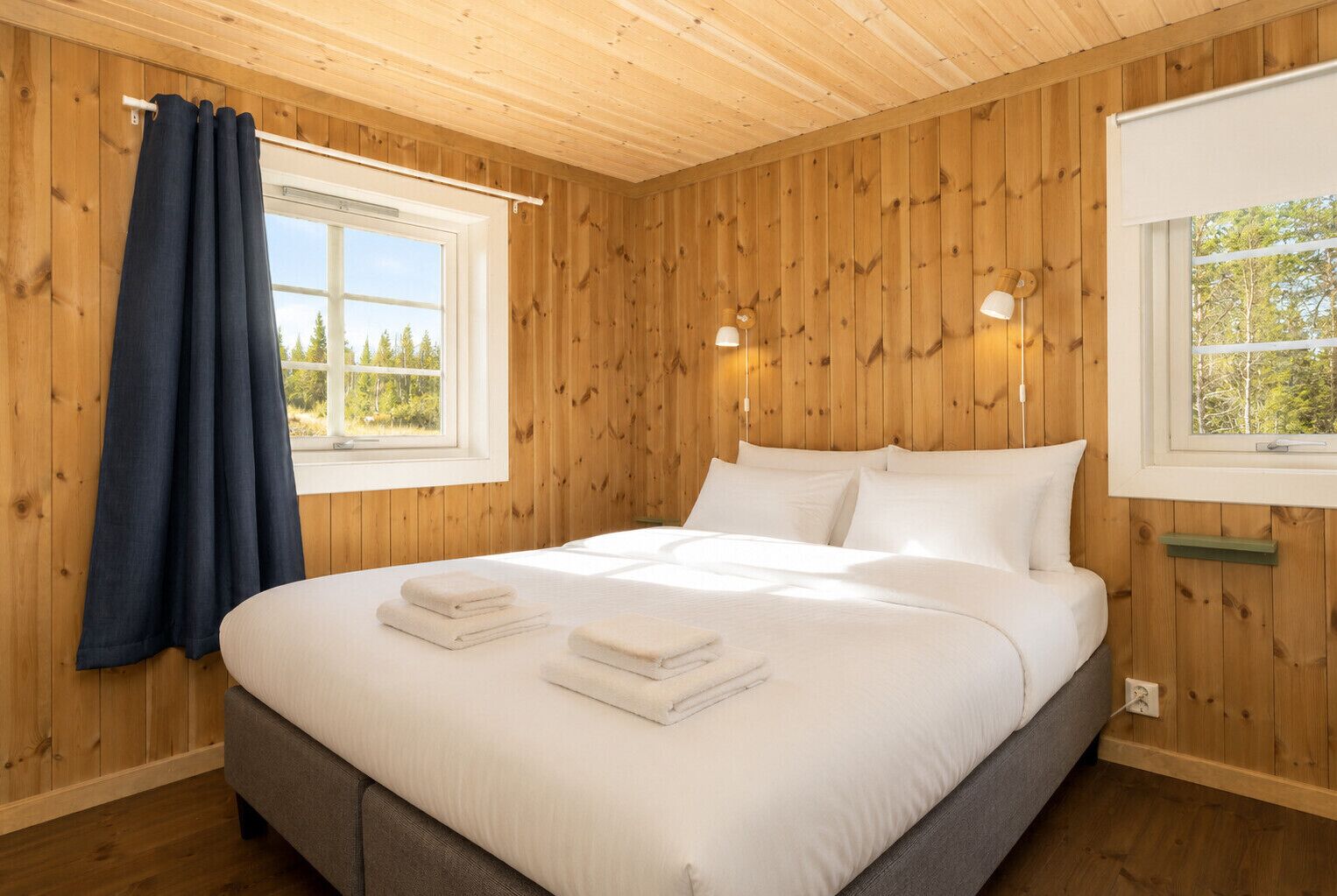 Wifi gratis y ropa de cama 