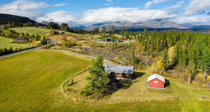 Modern mountain cabin in Gol