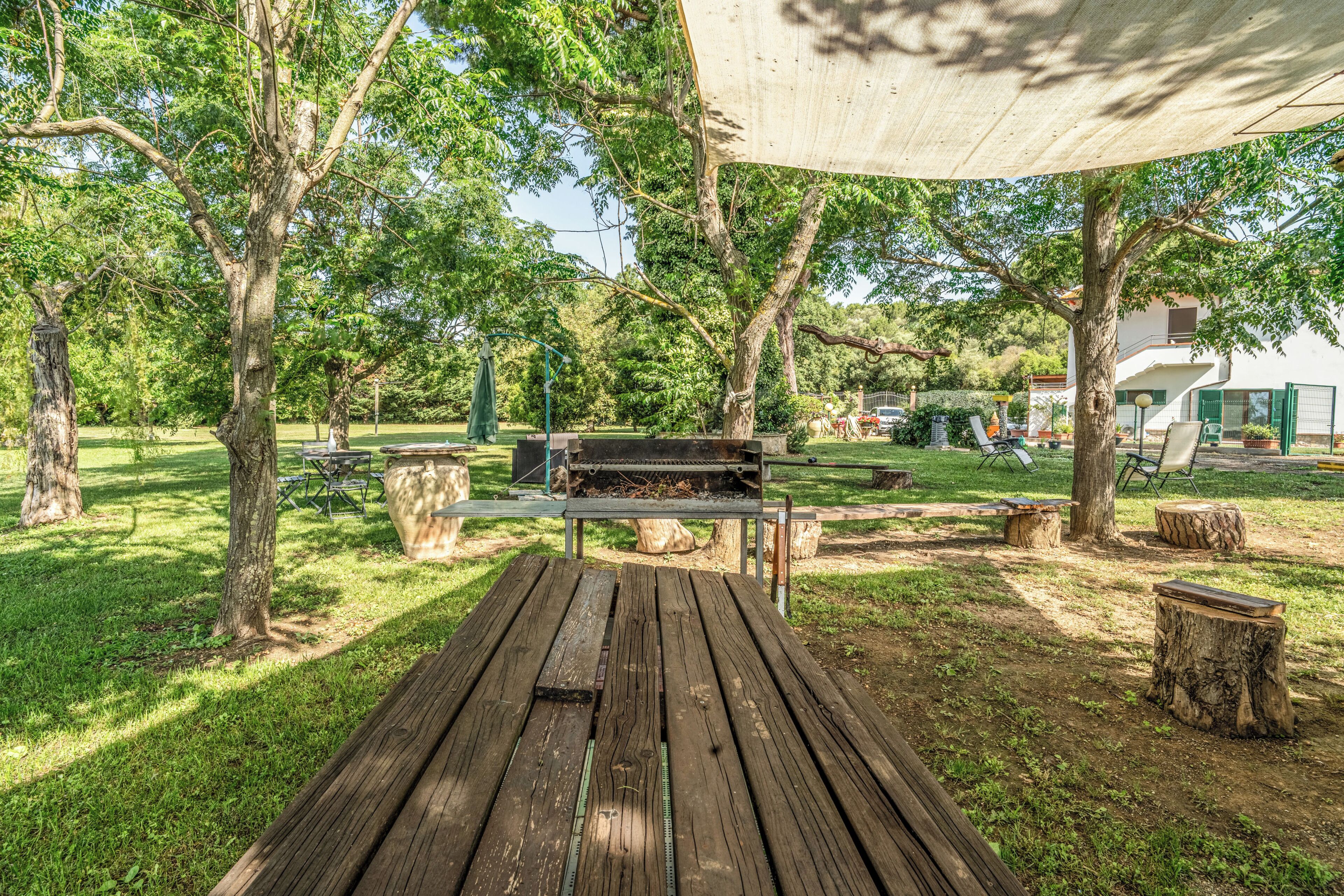 Apartment, Balkon, Gartenblick | Speisen im Freien