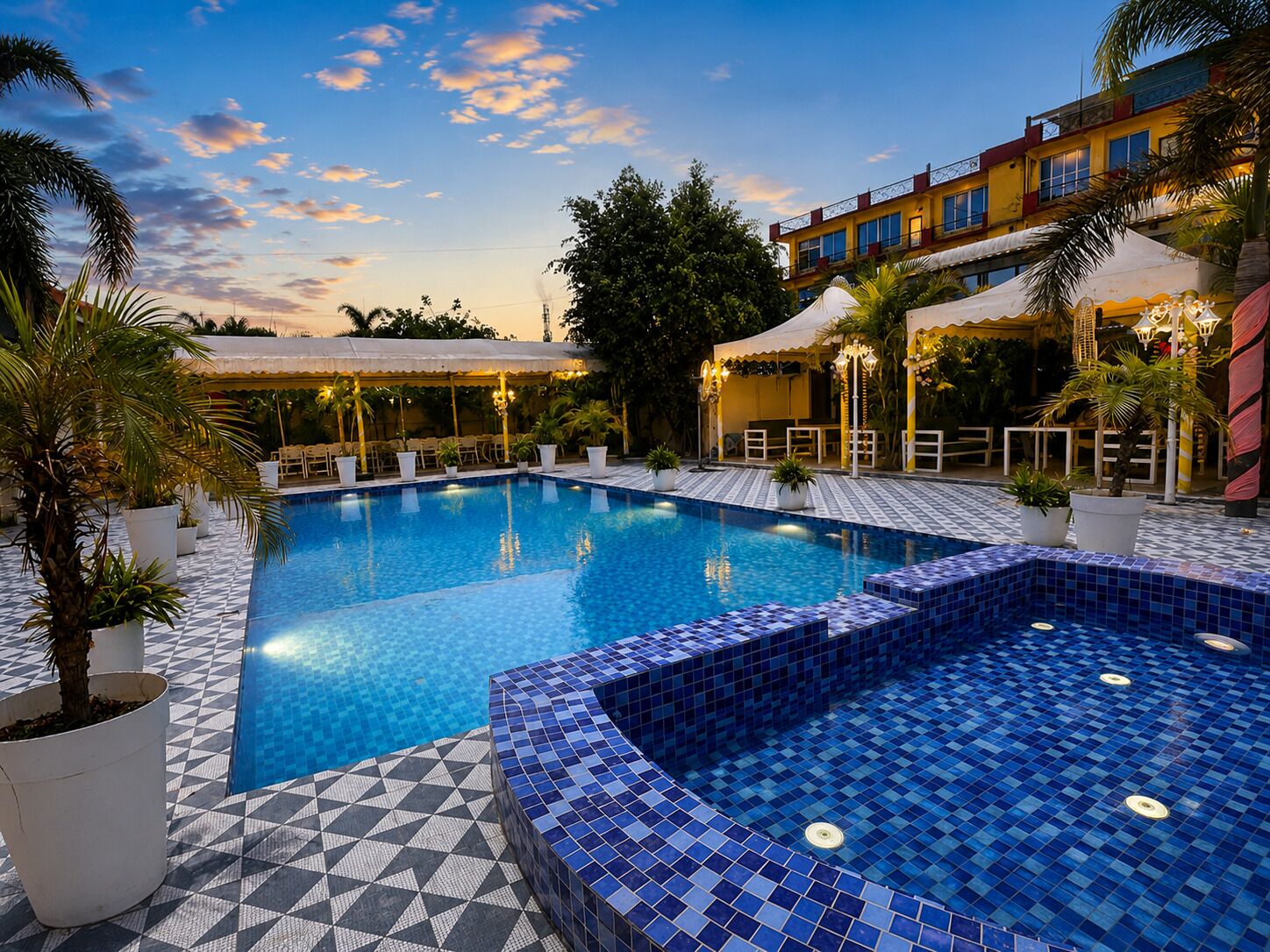 Outdoor pool