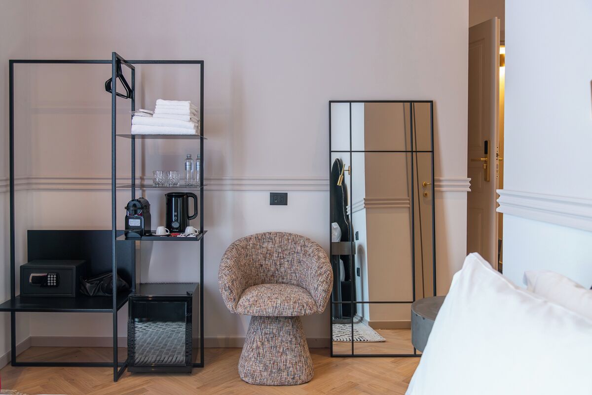 시티 더블룸, 발코니, 시내 전망 | 내부