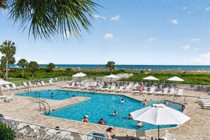Una piscina climatizada