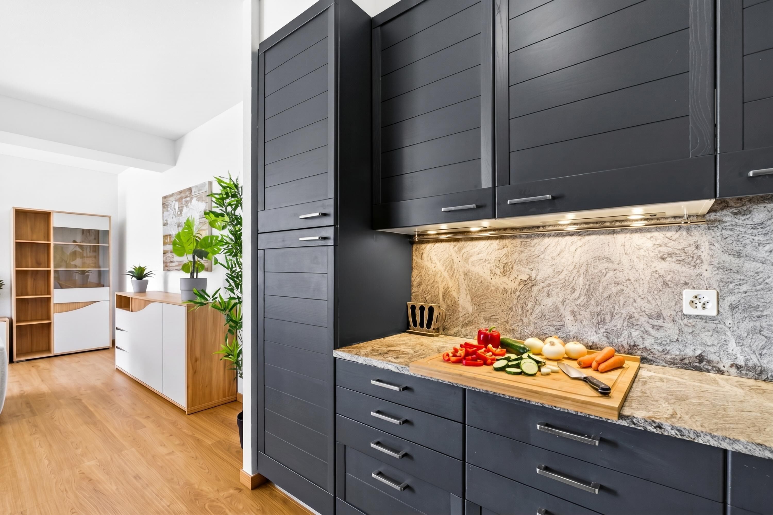 Standaard appartement, 1 slaapkamer, airconditioning (Lugano Sun & View Apartment for 4) | Interieur