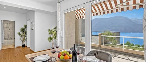 Standard Apartment, Multiple Bedrooms (Lugano Sun & View) | Outdoor dining