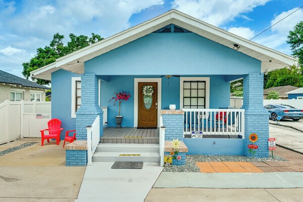 Game Room & Covered Patio! Central Tampa Retreat - Tampa, FL