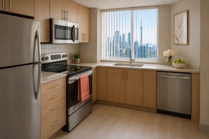 Comfort-Studio | Eigene Küche | Kühlschrank, Mikrowelle, Ofen, Herdplatte