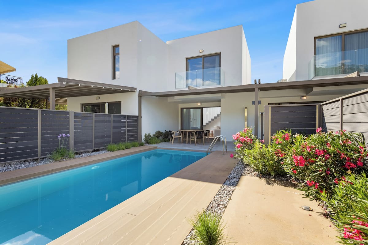 Apartment, Private Pool, Mountain View | Terrace/patio