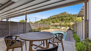 Apartment, Private Pool, Mountain View | Terrace/patio