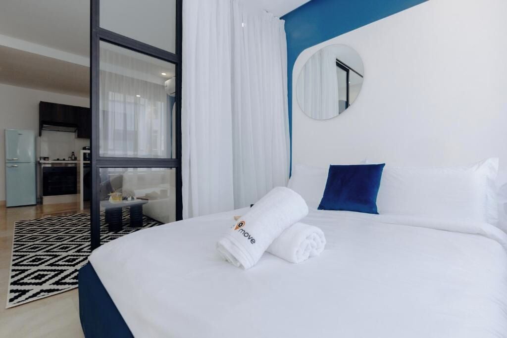 Appartement, balcon, vue ville | Wi-Fi gratuit